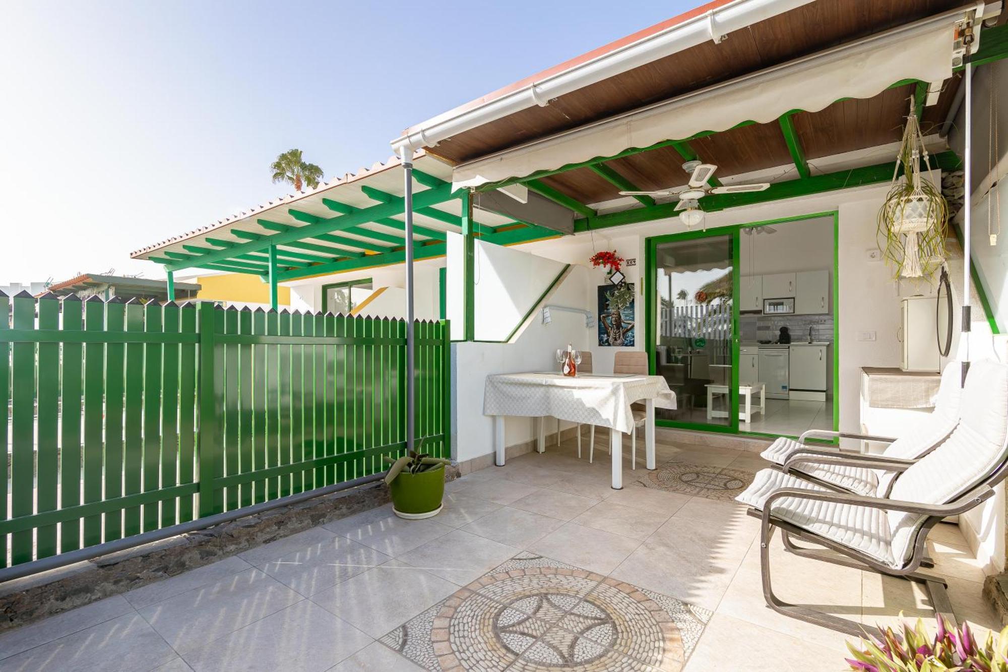 Andrea'S Bungalow, Garden, Barbecue And Pool! San Bartolome Bagian luar foto